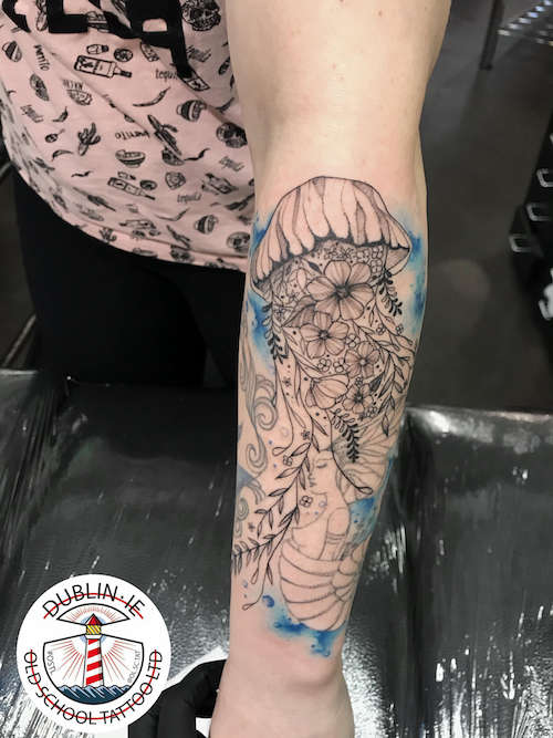 jellyfish tattoo